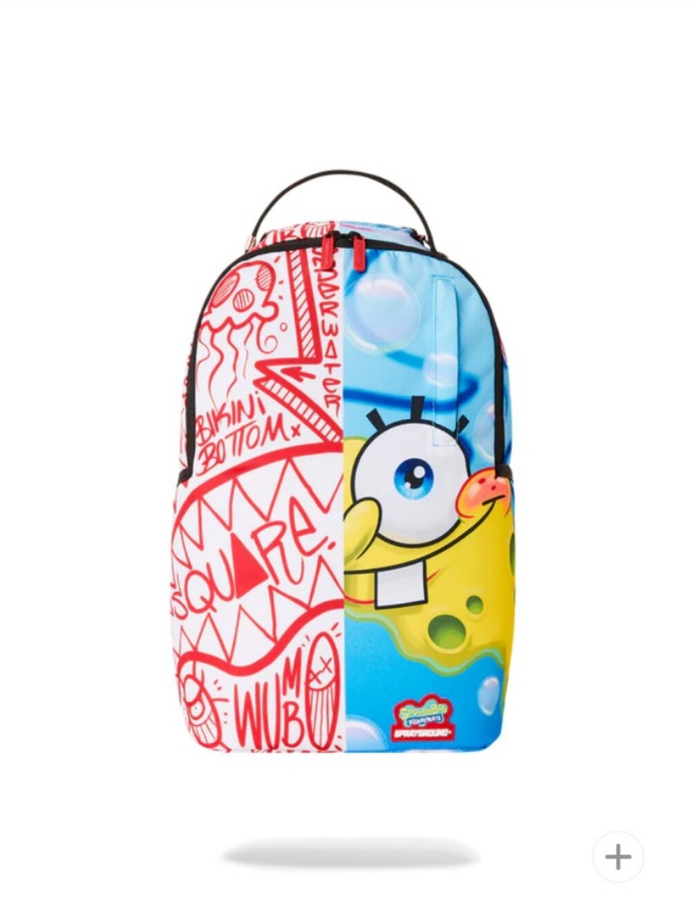 SPRAYGROUND SPONGEBOB ALL MIXED UP BACKPACK BOOK BAG SPONGEBOB SQUAREPANTS